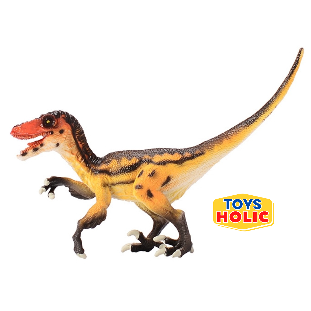 Jurassic World Velociraptor Mongolian Athalon Mainan Edukasi Figure Dinosaurus