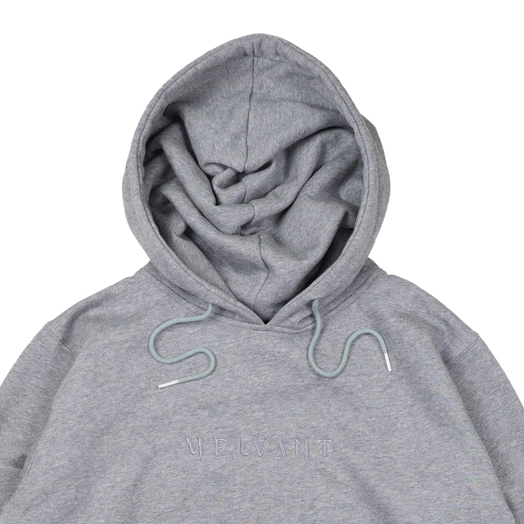 MHD ABRAHAM GREY MISTY - MELVANT PULLOVER HOODIE