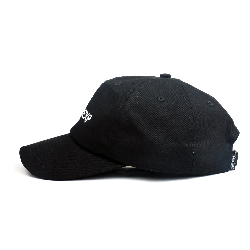 CRUSH EXP Polocaps STC0169 - BLACK / Polo Caps Baseball Hitam Pria