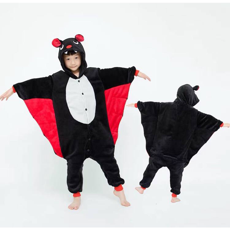 KOSTUM ONESIE KELELAWAR BAT BADTZ MARU PIYAMA ANAK BAJU IMPOR