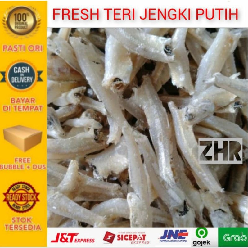 

ikan asin teri jengki putih / jengki super kecil / jengki kacang -500gram - ZHR