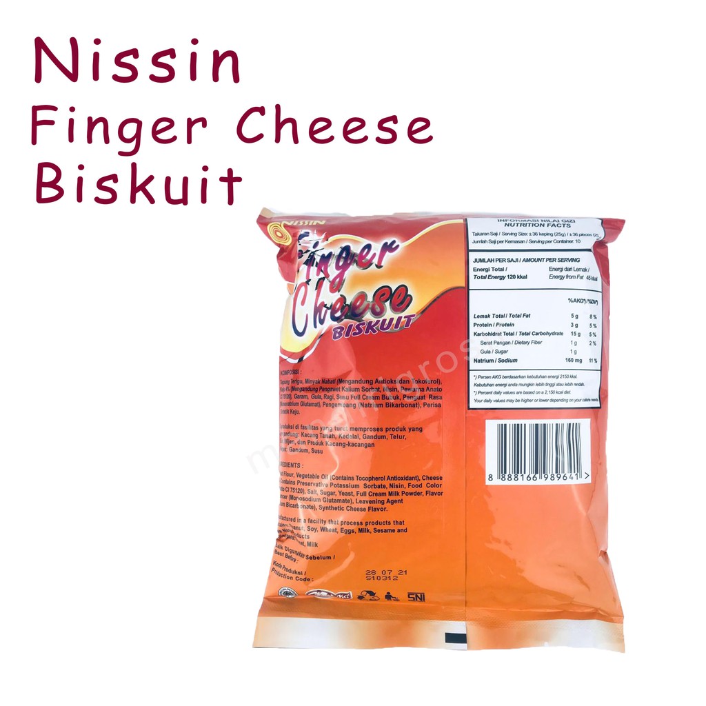 Finger Cheese *Nissin * Biskuit * 250g