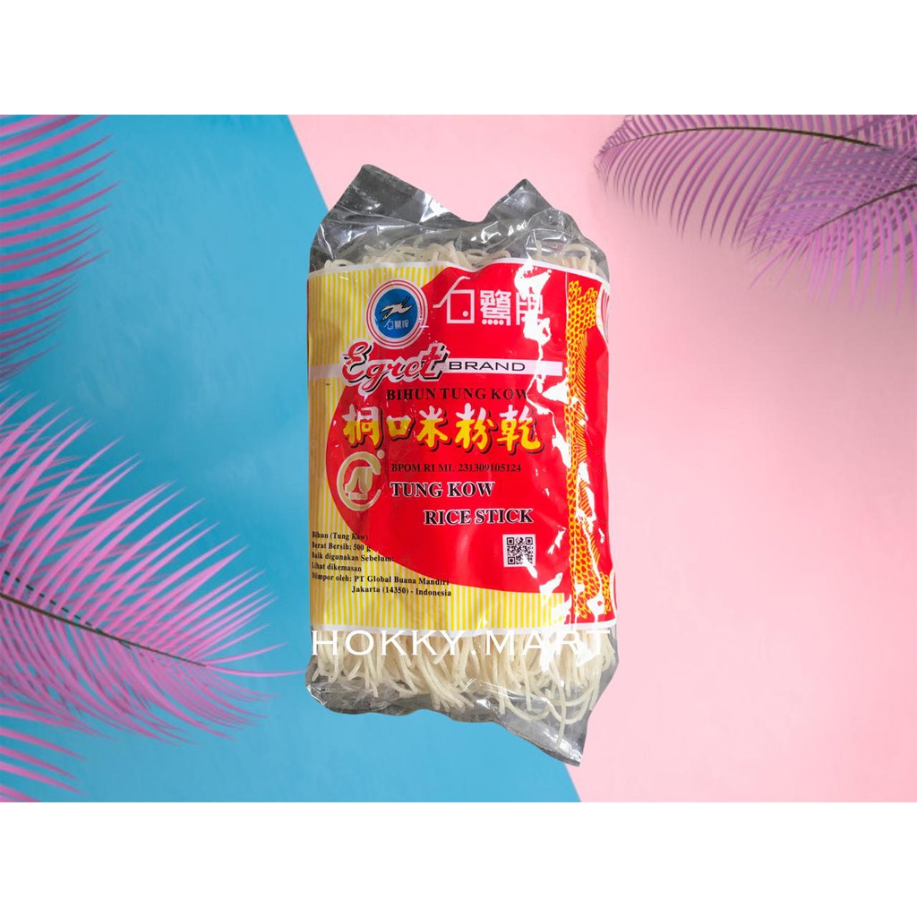 

(HOKKY) bihun TUNGKOW rice stick SU BRAND 500gr / bihun besar tung kow / mie bihun tungkow