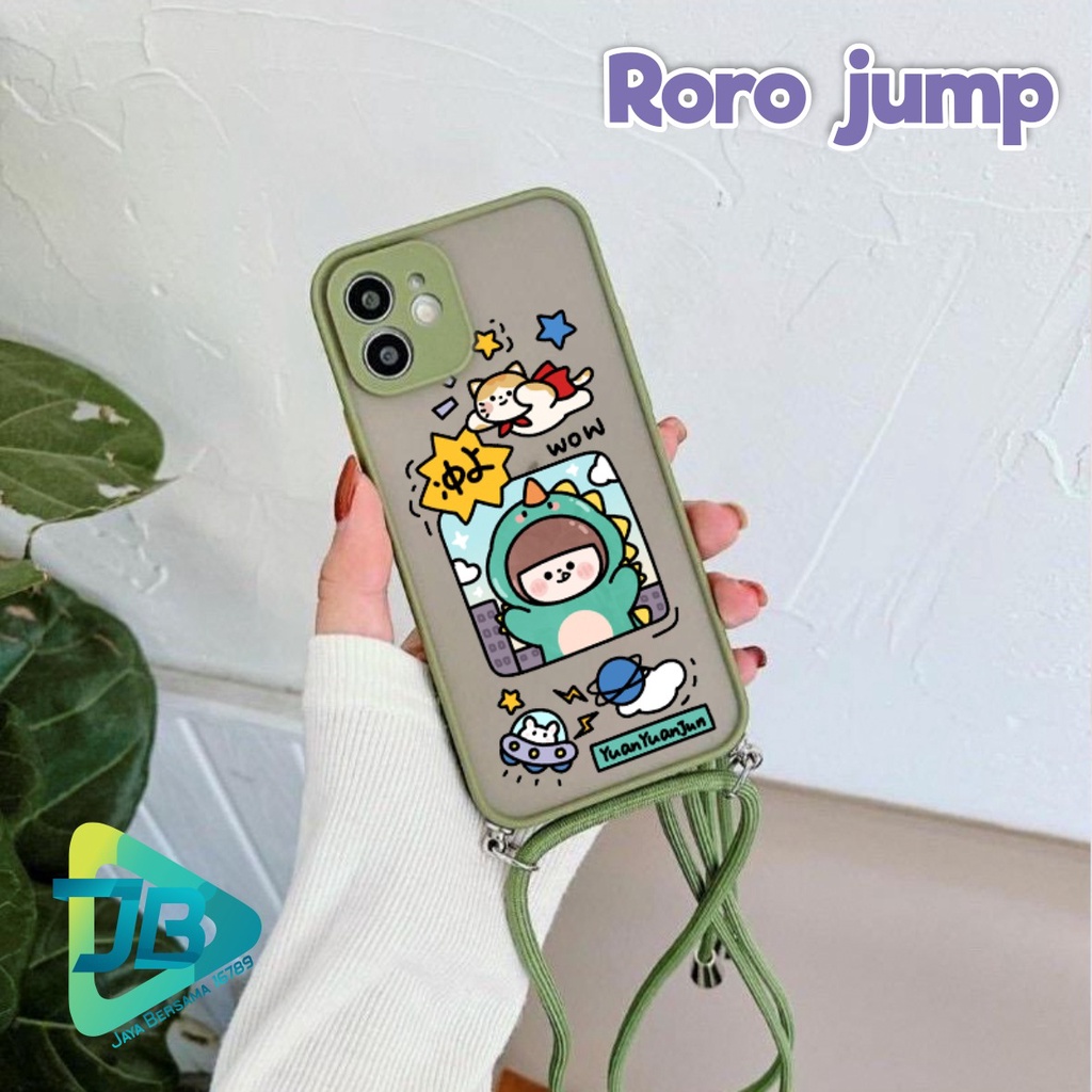 SOFTCASE SLINGCASE DOVE RORO JUMP OPPO VIVO SAMSUNG XIAOMI REALME IPHONE ALL TYPE JB4931