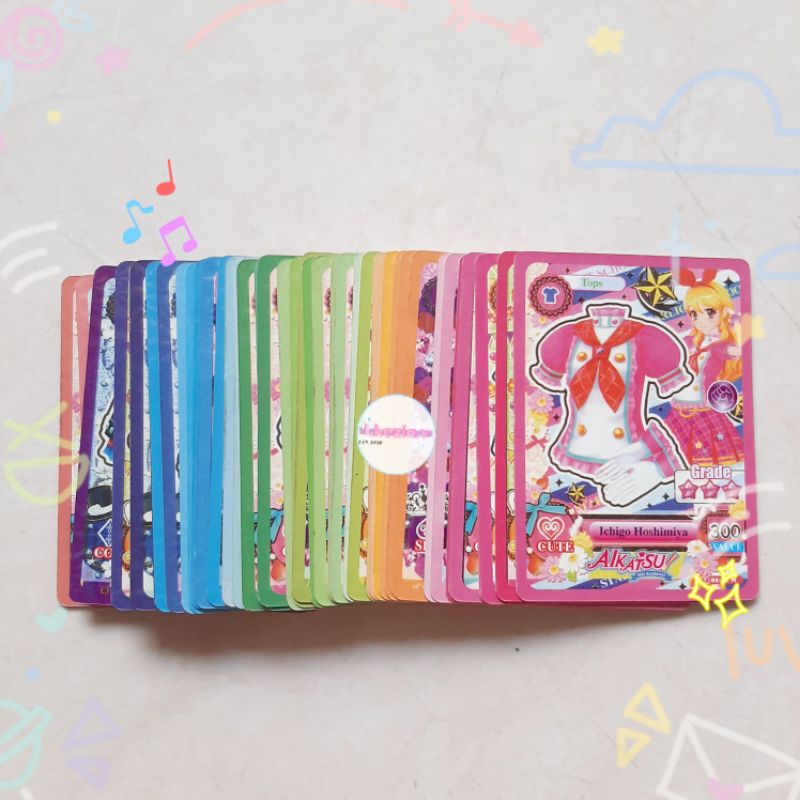 Kartu Aikatsu palsu murah per set season 2