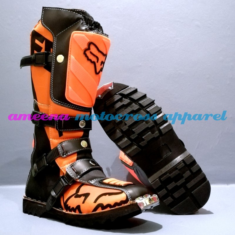 Sepatu Cross Fullprint Besi - Sepatu Trail Motocross - Sepatu MX Adventure - 012