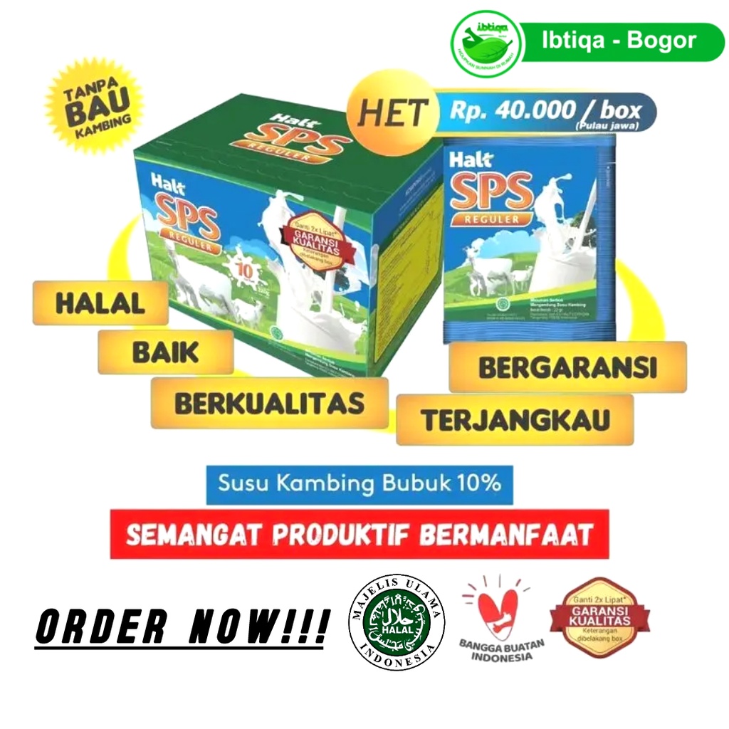

Susu Kambing Etawa SPS REGULER Kaya Akan Manfaat