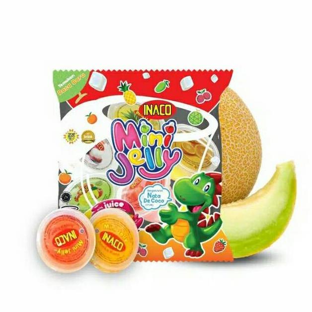 

INACO MINI JELLY 1 PACK ISI 5 CUP 1 KARTON ISI 72 PACK