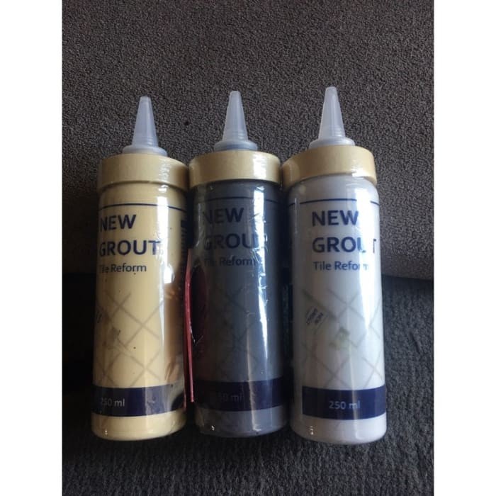 

(TERLARIS) Pengisi nat keramik anti jamur dan anti bocor praktis New Grout 250 ml