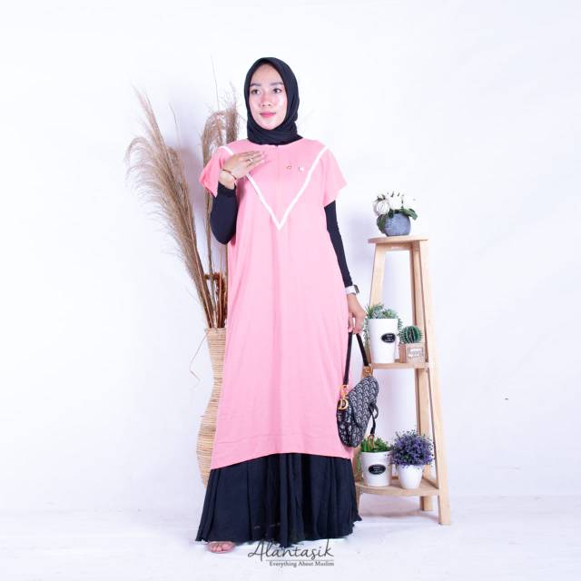 daster viral busui longdress renda ALANTASIK R.13