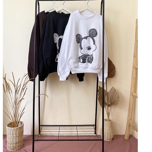Sudah READY.. DISNI SWEATER - MICKEY SWEATER - SWEATER WANITA - SWEATER TERBARU TERLARIS - SWEATER O