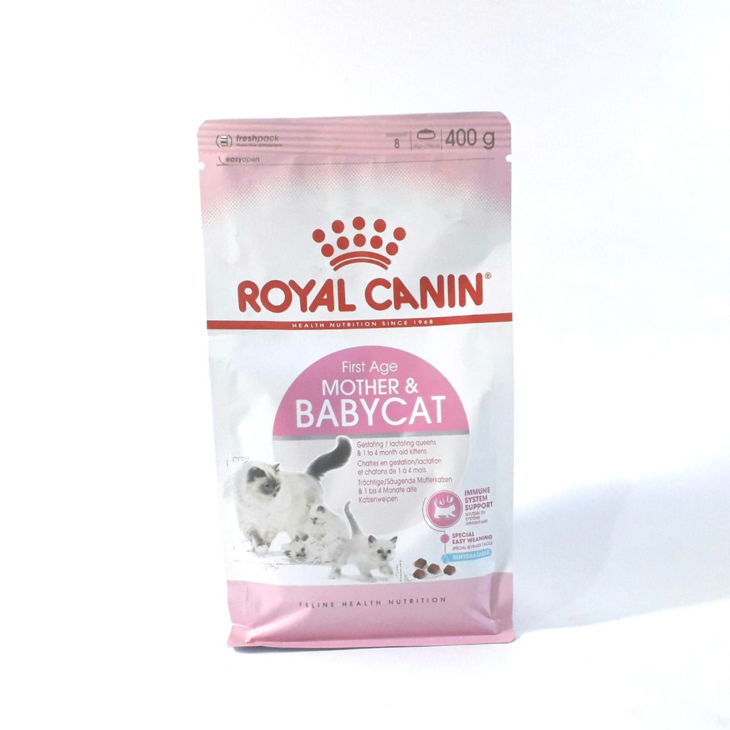 Makanan untuk Kucing ROYAL CANIN MOTHER &amp; BABY CAT Freshpack 400gr