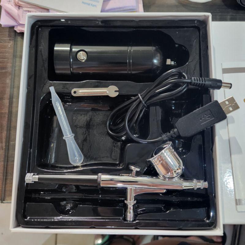 Airbrush AB130 Dan Kompresor Cordless