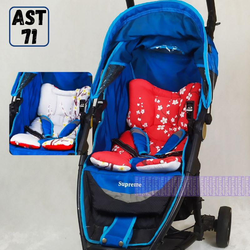 Alas stroller daun motif no.71