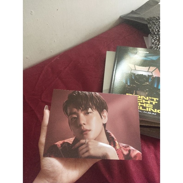 postcard baekhyun dftf pb 1 exo