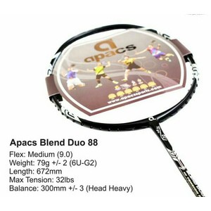 Raket Badminton Apacs Blend duo 88 Type Ringan (+/-79Gr)  SG Edition