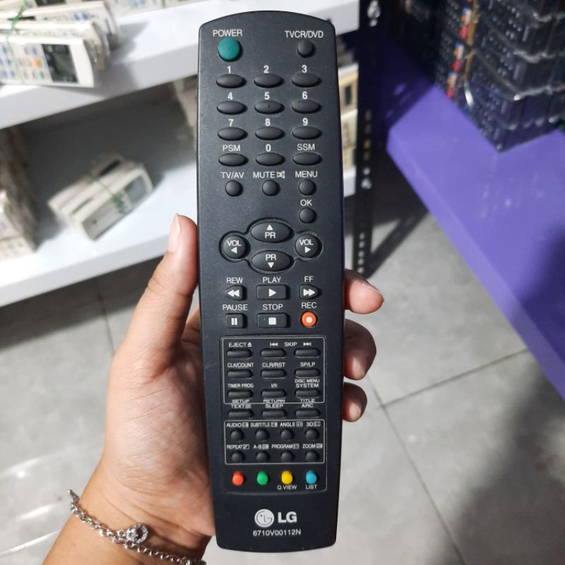 REMOTE REMOT TV LG 6710V00112N ORIGINAL ASLI