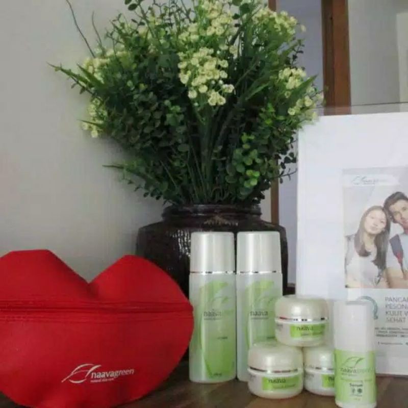 [TERMURAH ORI 100%] PAKET STANDART WHITENING NAAVAGREEN