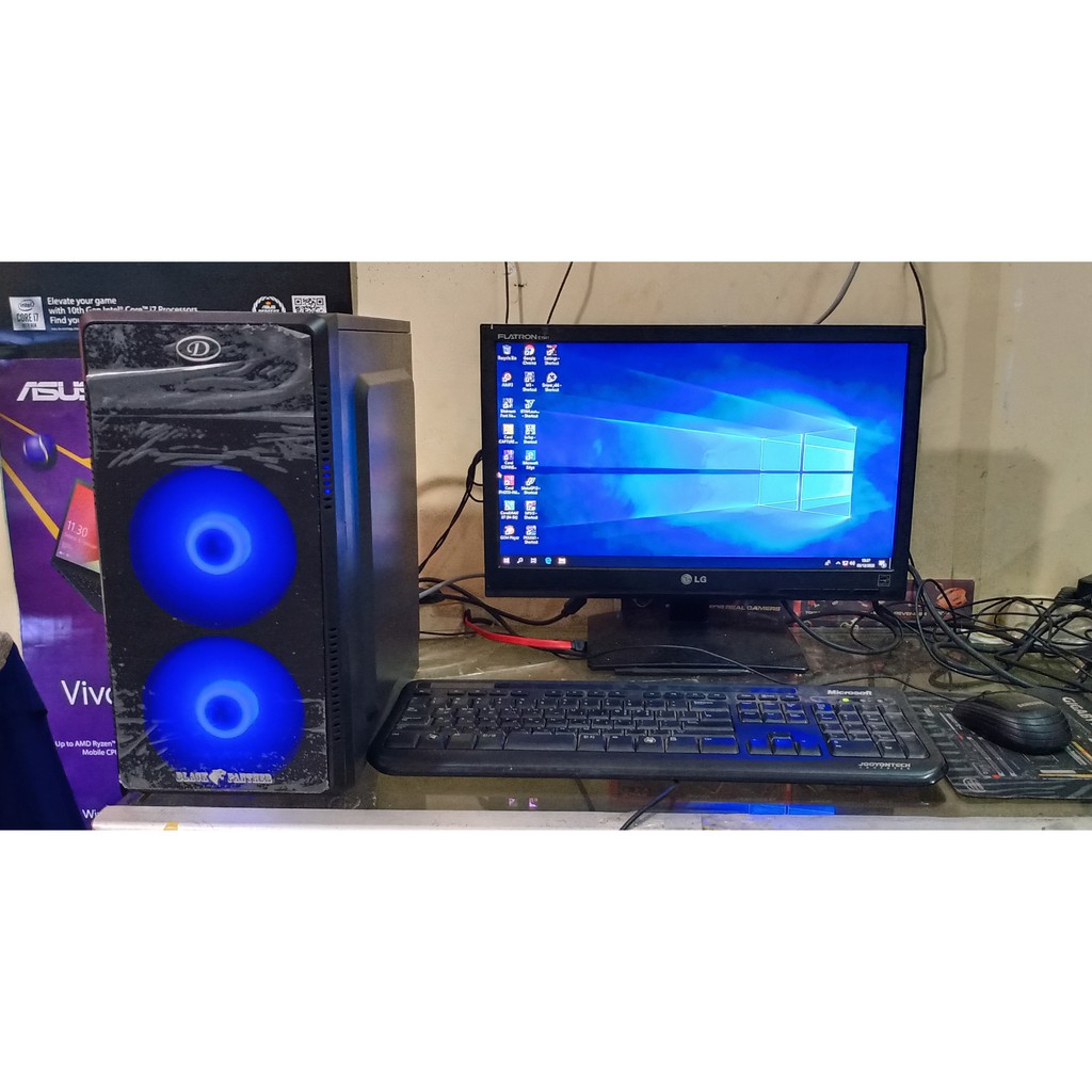 Cpu Gaming/editing core i7 Ram 16Gb Vga GT 1030 2Gb DDR5 hdd 500Gb