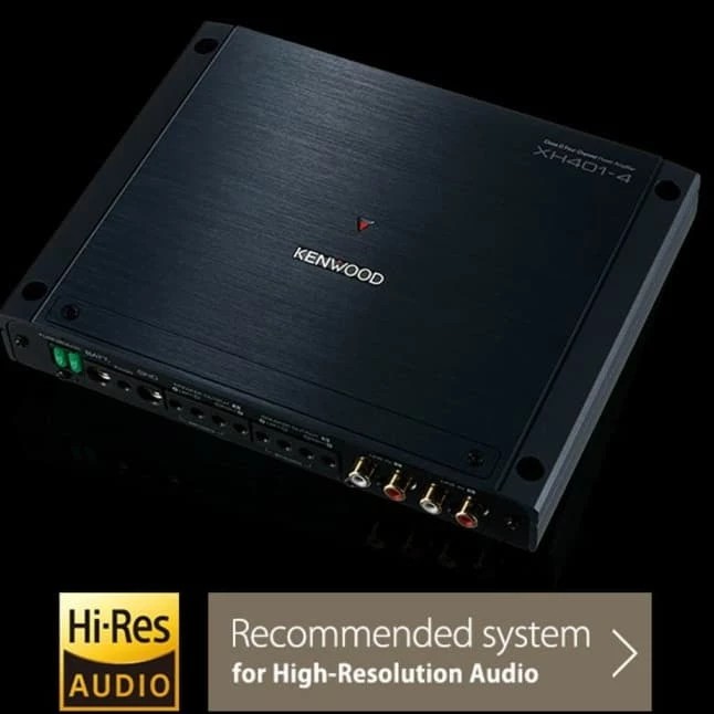KENWOOD XH401-4CH- HI RES POWER