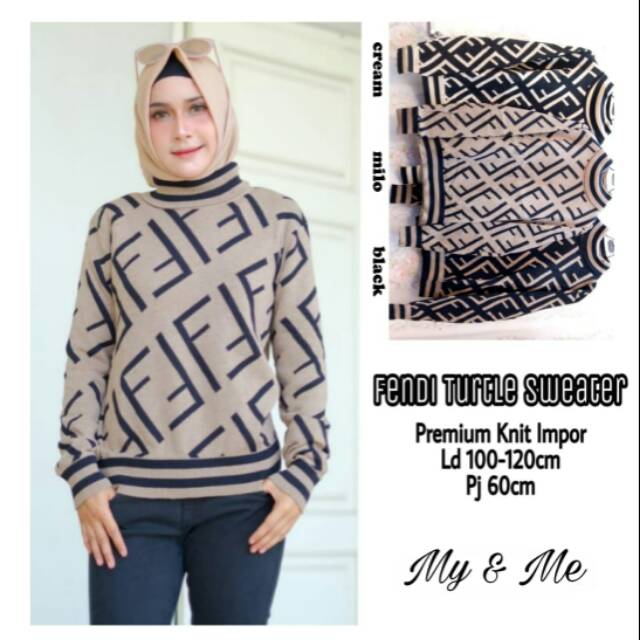 Fendi turtle sweater
