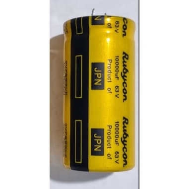 Elco 10000uf 63v Rubycon Japan Kuning