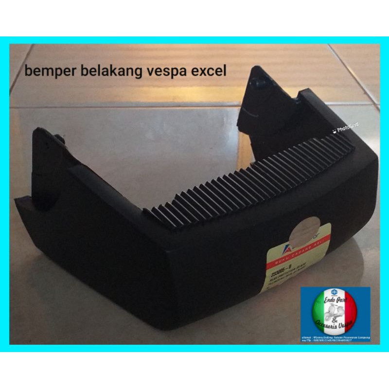 bemper belakang vespa excel