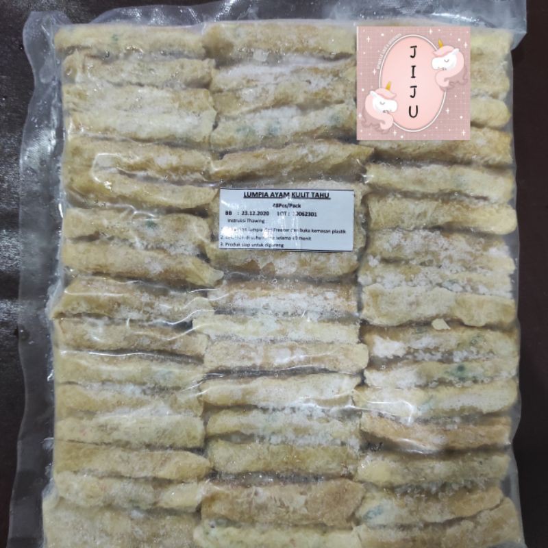 

DIMSUM SKS Lumpia Ayam Kulit Tahu Isi 48 pcs