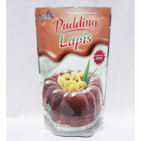 

Nutrijell Pudding Lapis Gula Jawa 100g