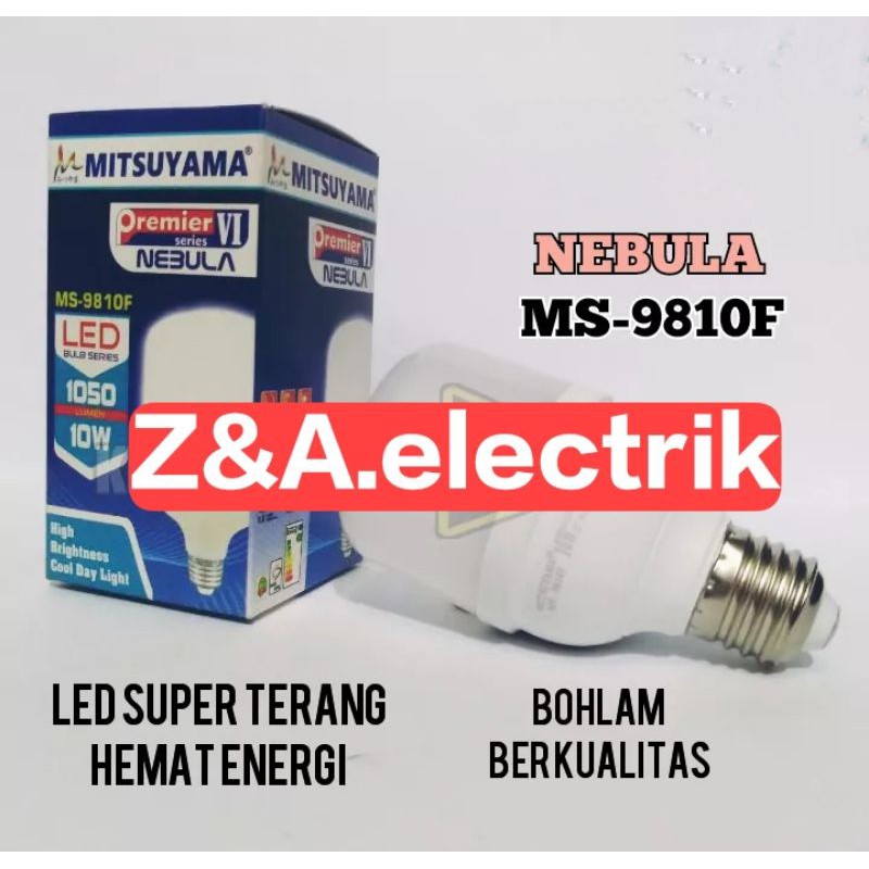 Lampu Bohlam LED 10W MS-9810F Premier Series NEBULA MITSUYAMA