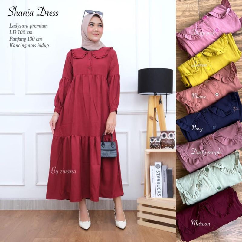 Dress viral Lady Zara - Shania Dress  //JF922