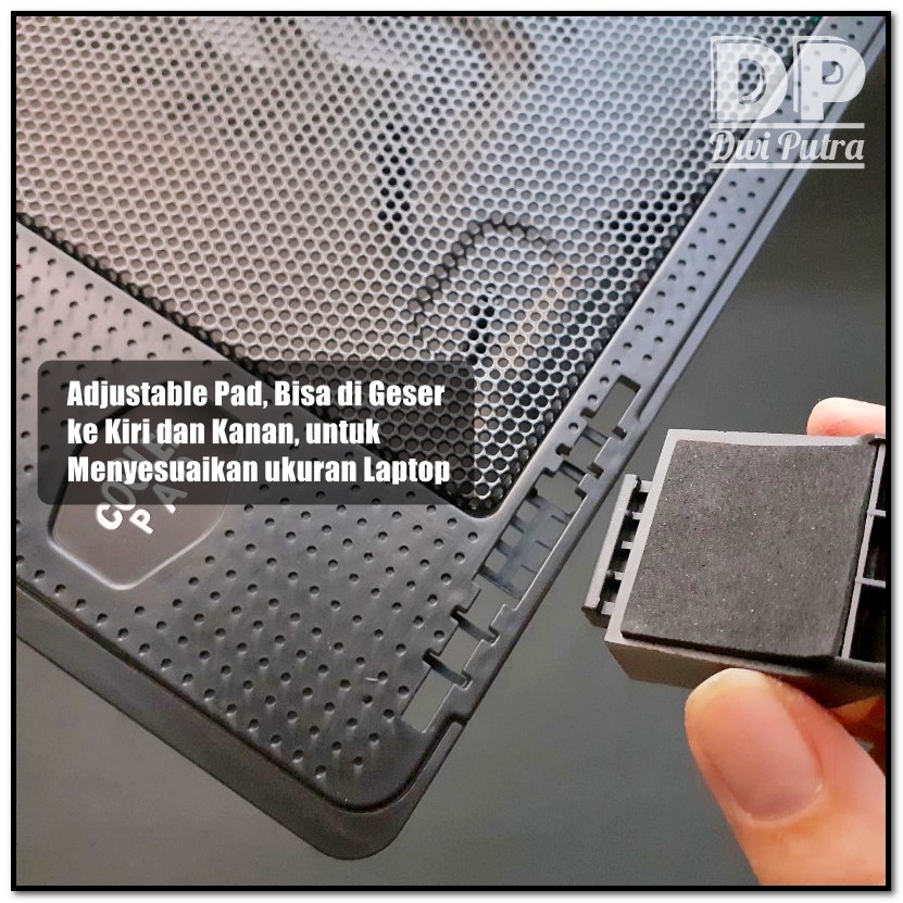 COOLING PAD NB-339 // BIG FAN USB // COOLER PAD PENDINGIN LAPTOP // NB339