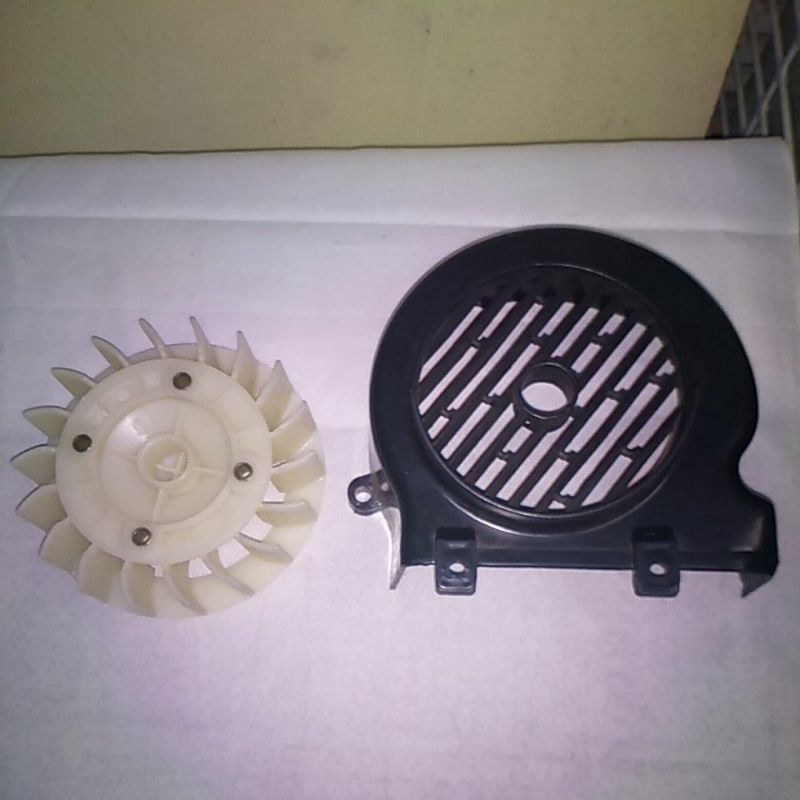 Jual COOLING FAN + COVER Set Motor Matik Viar VIO R 125 cc Shopee