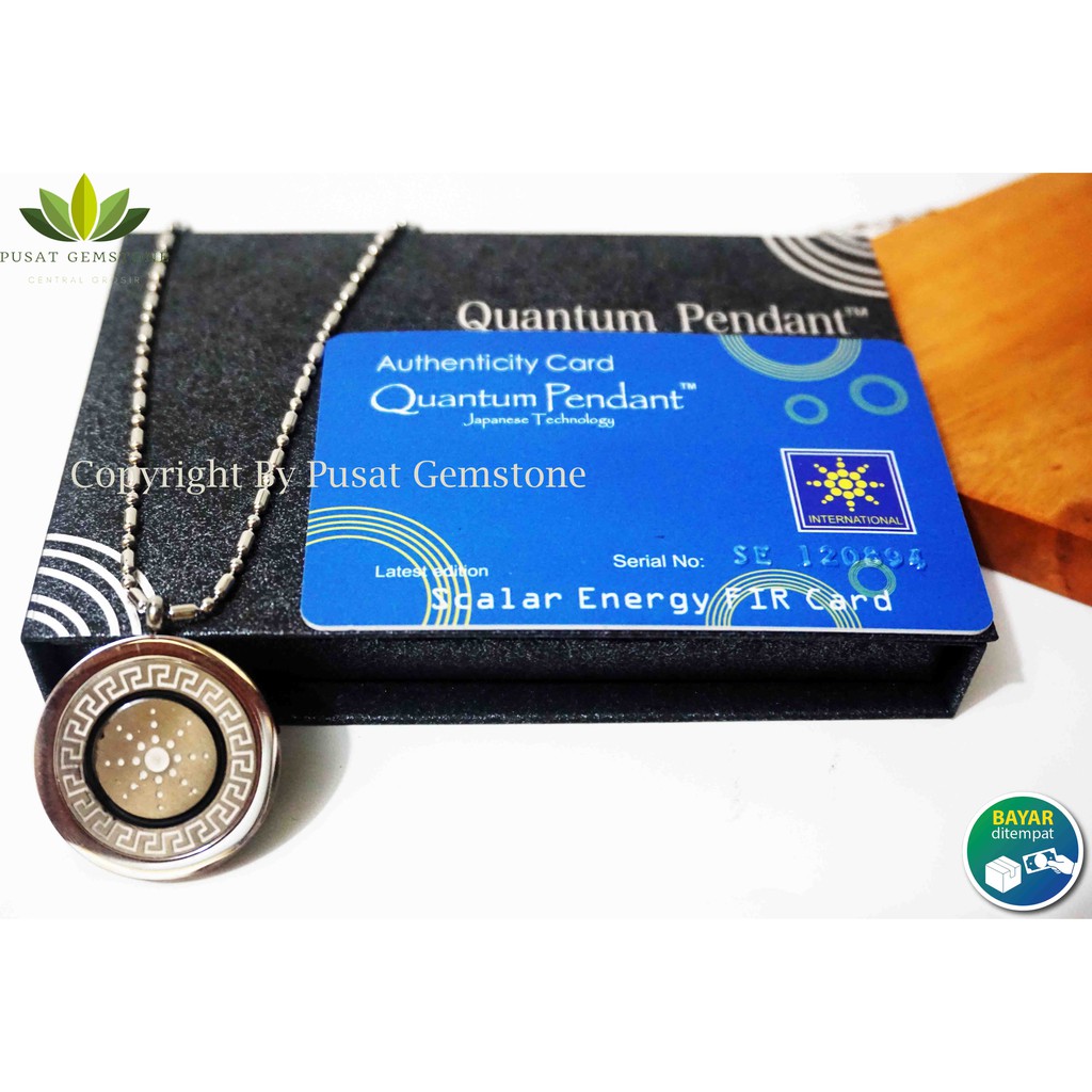 Kalung Kesehatan Quantum Pendant Asli Original