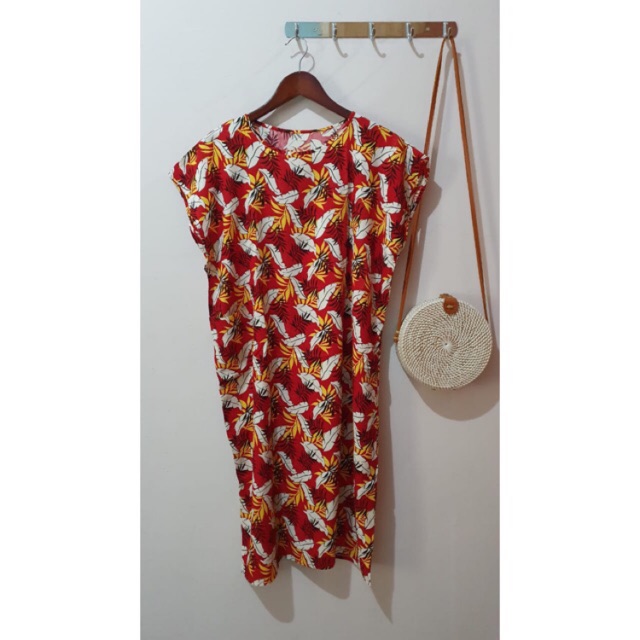 Daster habel bahan rayon ternyaman motif cantik selutut