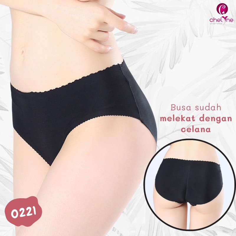 Short Korset Busa Pantat 0221 / 339 Bahan Seamless Lycra - Busa Bokong Polos