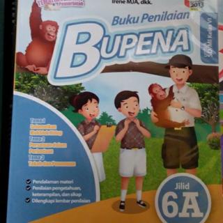Bupena Buku Penilaian Erlangga Kelas 6 A B C D K13 6a 6b 6c 6d Shopee Indonesia