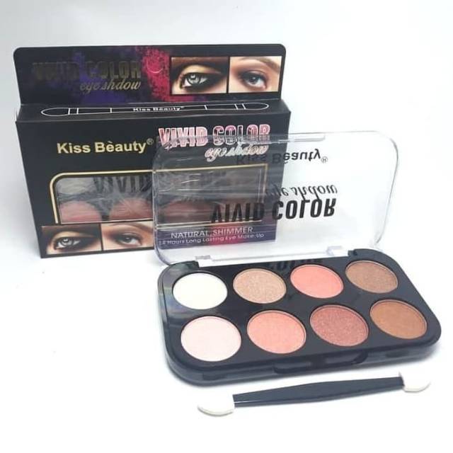 EYESHADOW KISS BEAUTY 6 COLOUR SERI 04