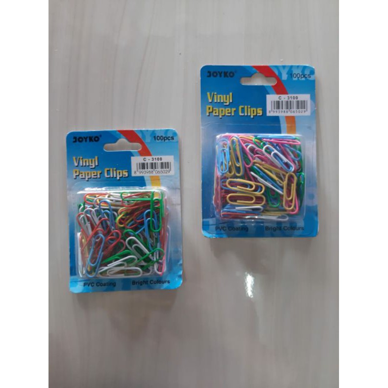 

PAPER CLIPS WARNA C3100 JOYKO