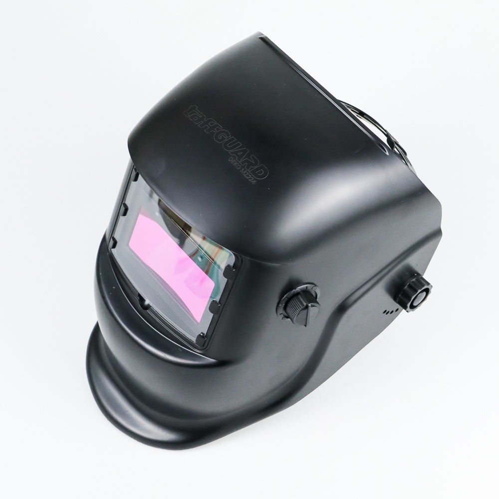 Helm Las Otomatis Auto Darkening Welding Helmet - MZ224 - OMOT9DBK Black