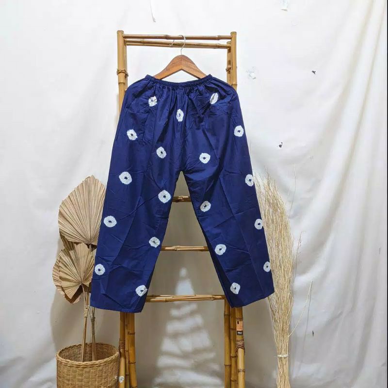 Celana kolor rayon santung / Celana santai