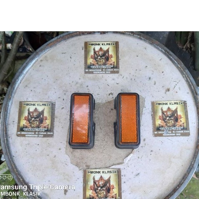 mata kucing yamaha v80 excellent robot super deluxe ORIGINAL mata kucing spakbor depan v80 robot sup