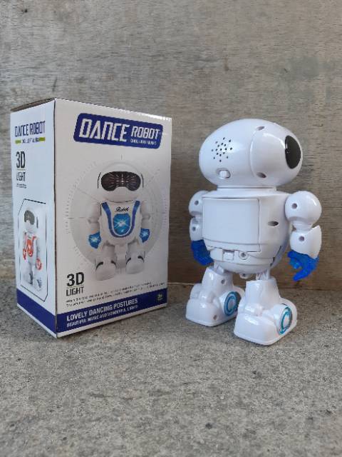 Mainan Robot Bisa Joget Music Light - Dance Robot Anak Menari Edukatif