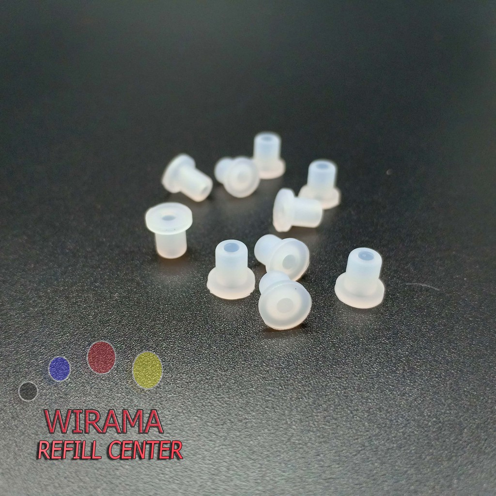 Karet Nepple Rubber CISS Infus Printer Canon Hp Epson (10 pcs)