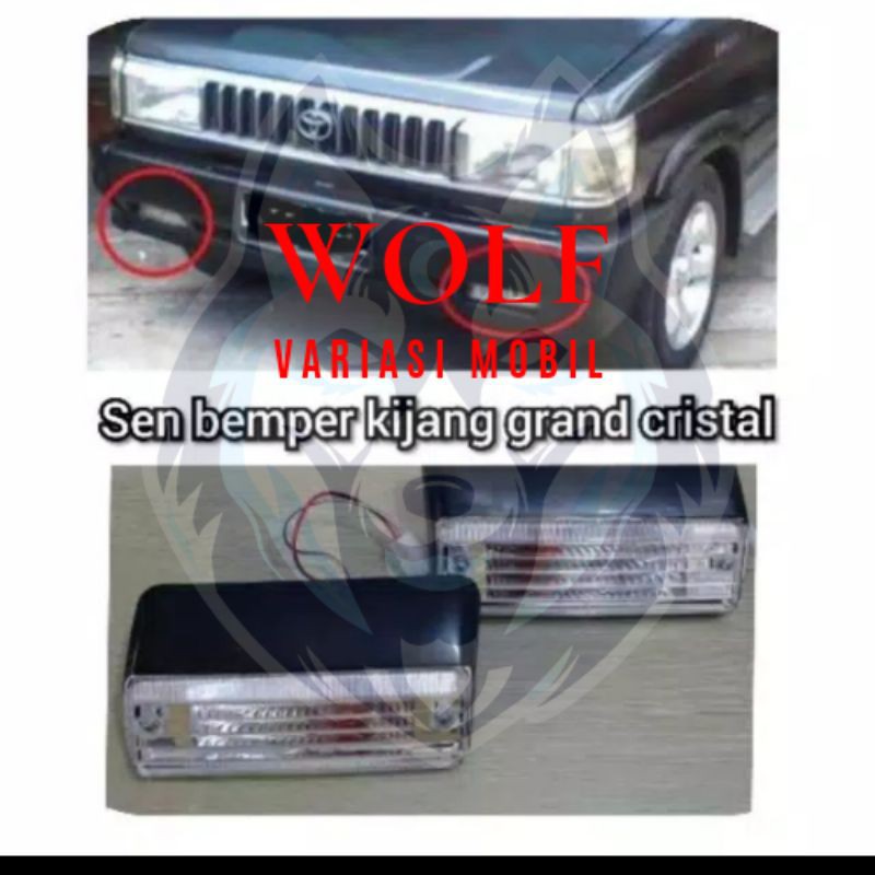 sen bumper kijang grand cristal sen bemper kijang grand lampu bemper kijang