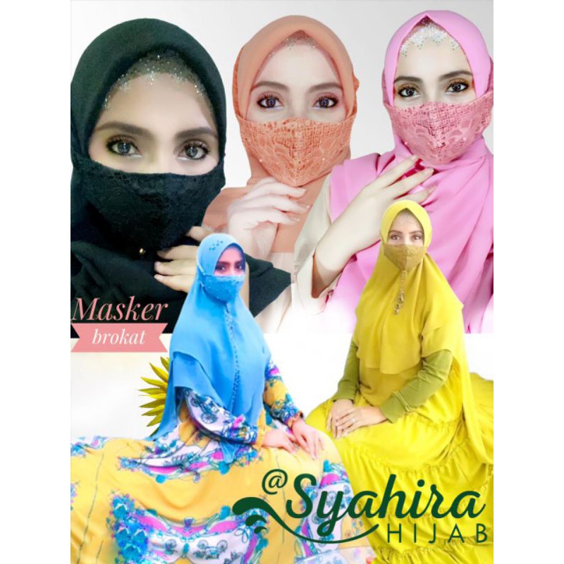 Masker Pesta Brokat Terbaru Produk I