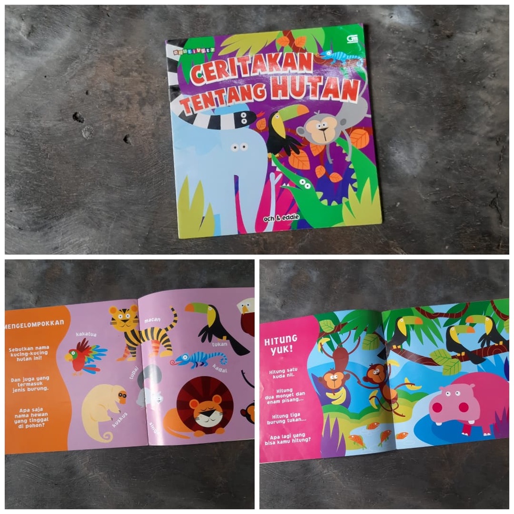 Ceritakan tentang Hutan buku anak bekas second preloved