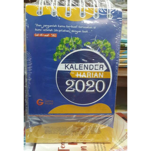 Kalender duduk 2020 harian muslim