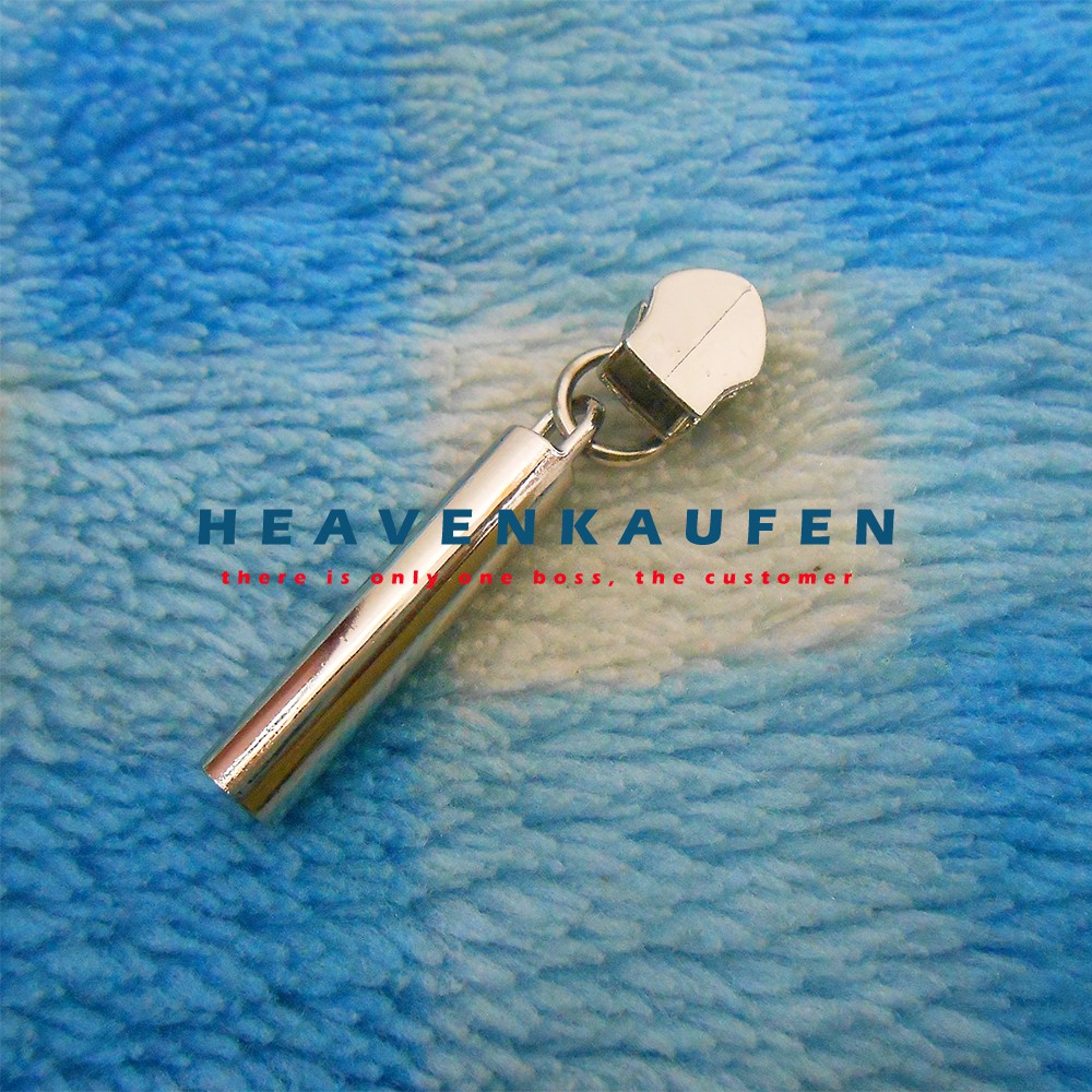 Kepala Resleting No 5 Nikel Silver Model Bar (Batang) Keren