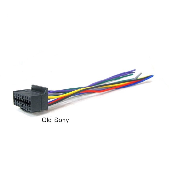 Kabel soket head unit 1din radio vcd dvd sony